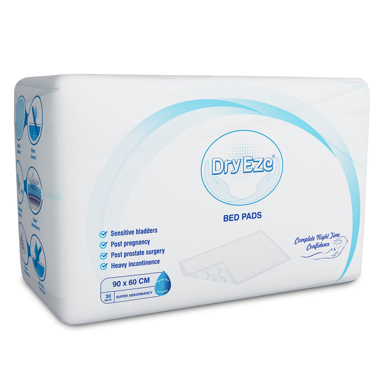 DryEze Disposable Bed Pads By ComfyLife - Multiple Sizes