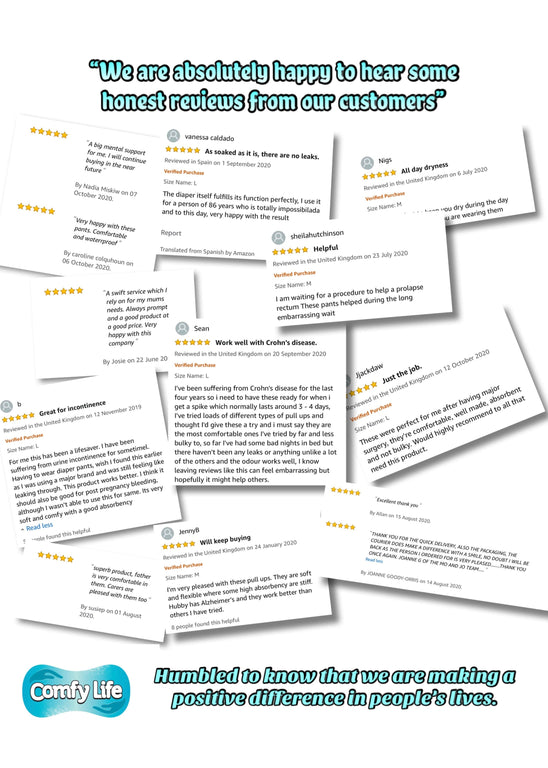 ComfyLife Premium Adult Pull Up Pants