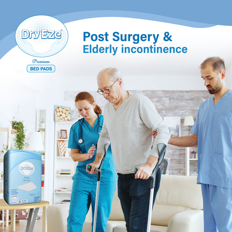 DryEze Disposable Bed Pads By ComfyLife - Multiple Sizes