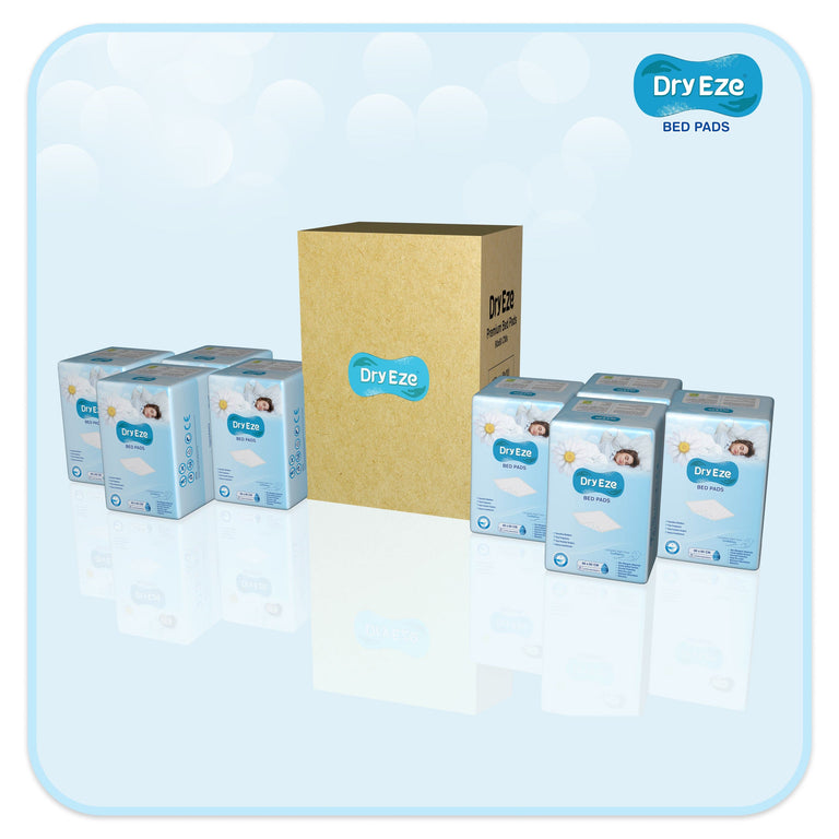 DryEze Disposable Bed Pads By ComfyLife - Multiple Sizes